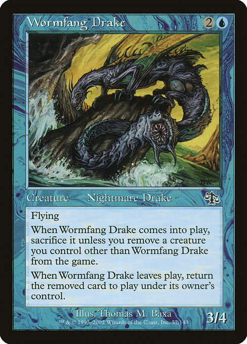 Wormfang Drake - Judgment Common Card
