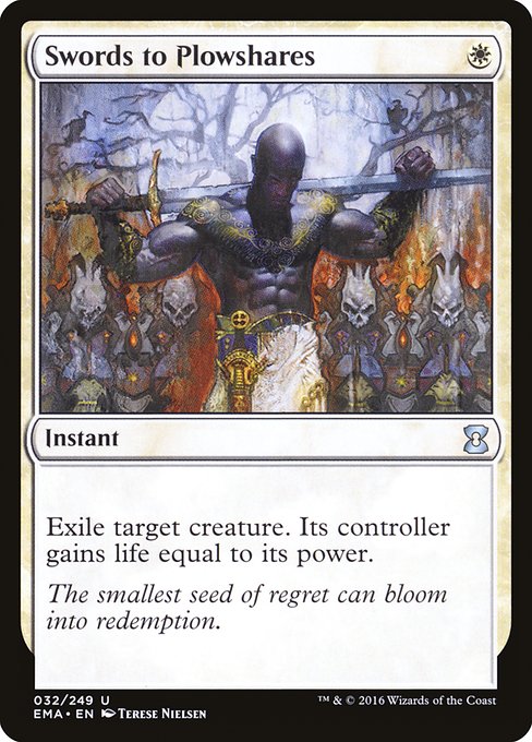 Swords to Plowshares - Eternal Masters Uncommon Card