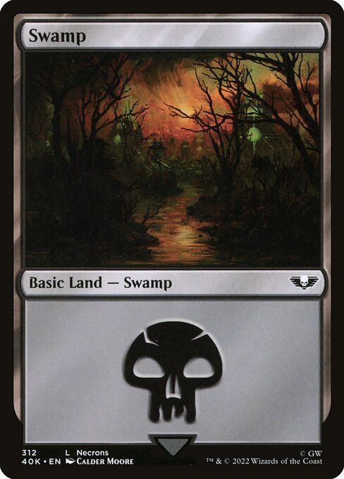 Swamp - Warhammer 40,000 Commander Common Card