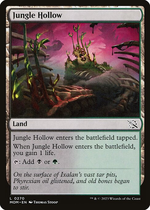 Jungle Hollow - March of the Machine Common Card