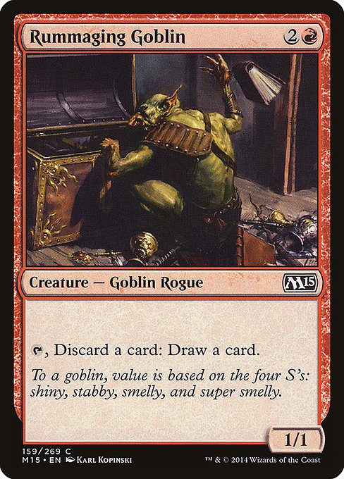 Rummaging Goblin - Magic 2015 Common Card