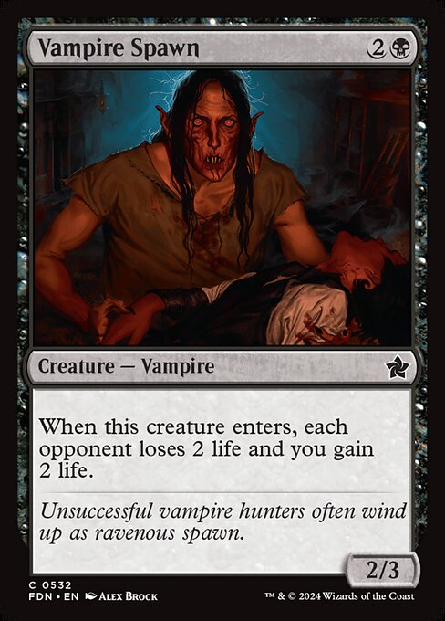 Vampire Spawn - Foundations Common Card