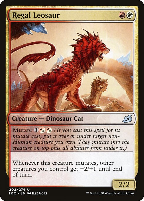 Regal Leosaur - Ikoria: Lair of Behemoths Uncommon Card