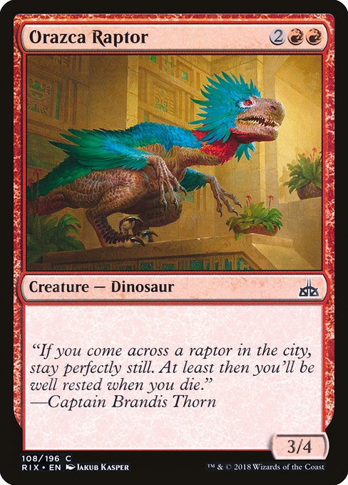 Orazca Raptor - Rivals of Ixalan Common Card