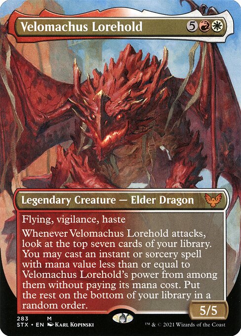 Velomachus Lorehold - Strixhaven: School of Mages Mythic Card