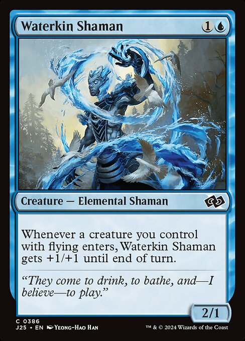 Waterkin Shaman - Foundations Jumpstart Common Card