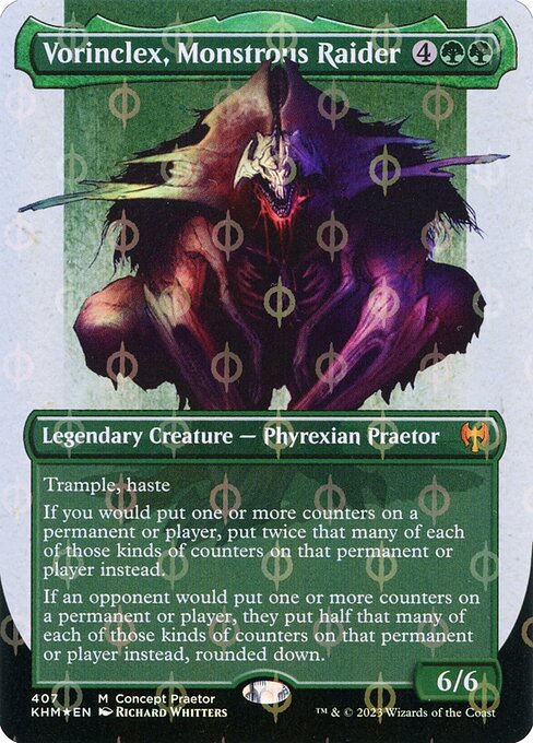Vorinclex, Monstrous Raider - Kaldheim Mythic Card
