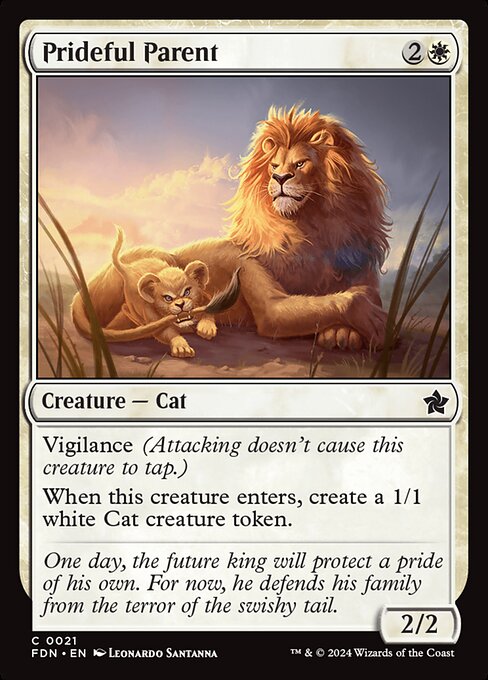 Prideful Parent - Foundations Common Card