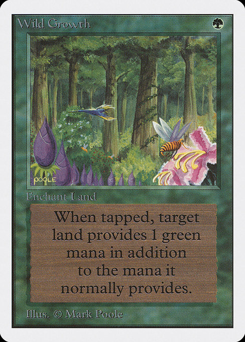 Wild Growth - Unlimited Edition Common Card
