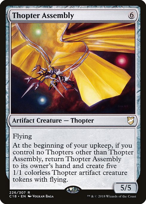 Thopter Assembly - Commander 2018 Rare Card