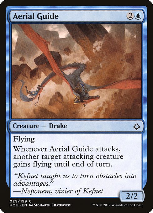 Aerial Guide - Hour of Devastation Common Card