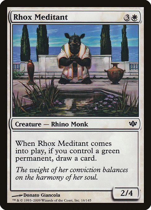 Rhox Meditant - Conflux Common Card