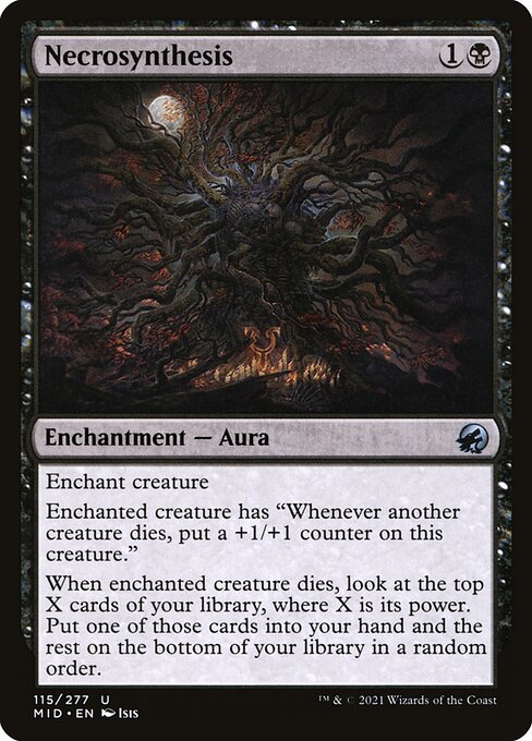 Necrosynthesis - Innistrad: Midnight Hunt Uncommon Card