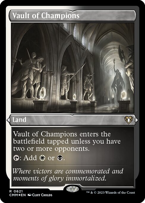 Vault of Champions - Commander Masters Rare Card