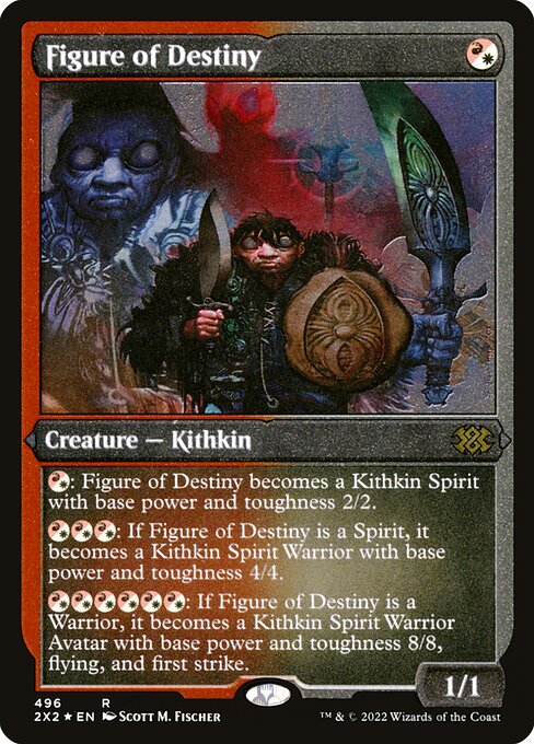 Figure of Destiny - Double Masters 2022 Rare Card