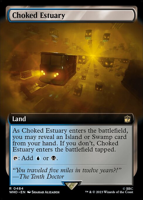 Choked Estuary - Doctor Who Rare Card