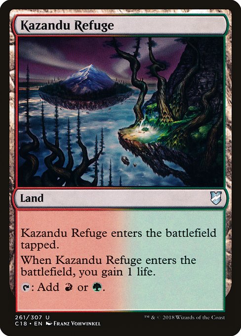 Kazandu Refuge - Commander 2018 Uncommon Card