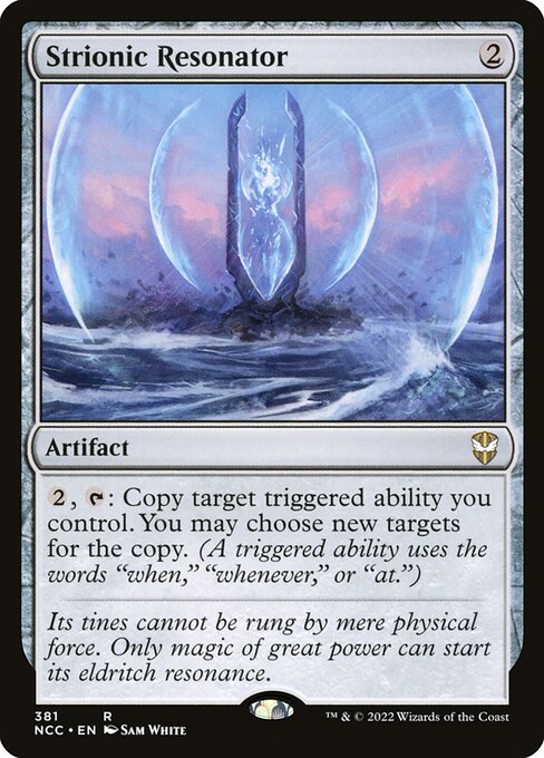 Strionic Resonator - New Capenna Commander Rare Card