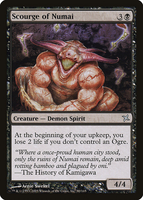 Scourge of Numai - Betrayers of Kamigawa Uncommon Card