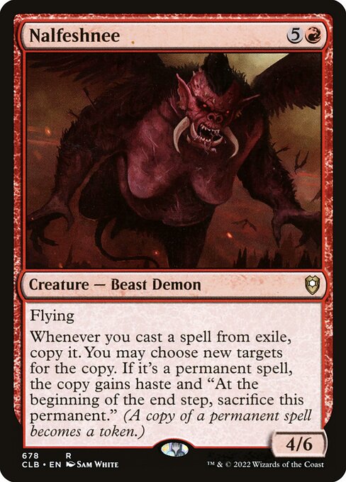 Nalfeshnee - Commander Legends: Battle for Baldur's Gate Rare Card