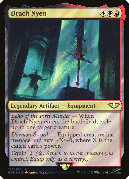 Drach'Nyen - Warhammer 40,000 Commander Rare Card