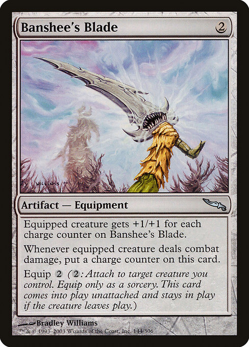 Banshee's Blade - Mirrodin Uncommon Card