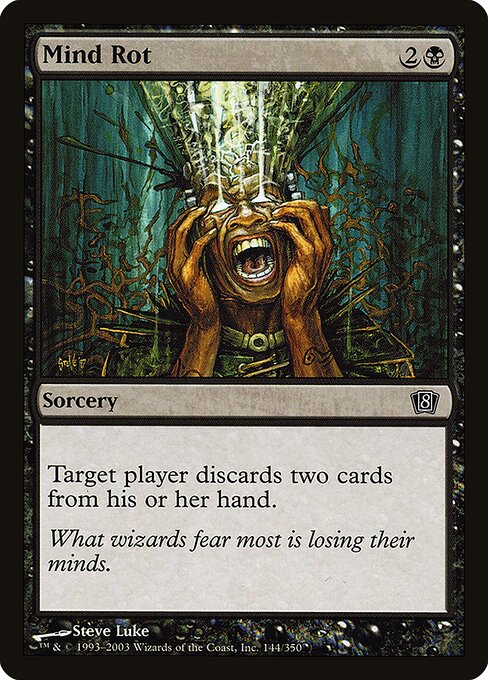 Mind Rot - Eighth Edition Common Card