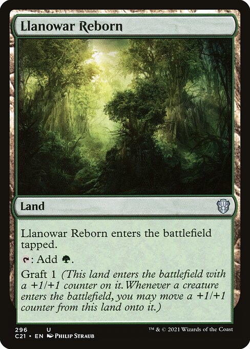 Llanowar Reborn - Commander 2021 Uncommon Card