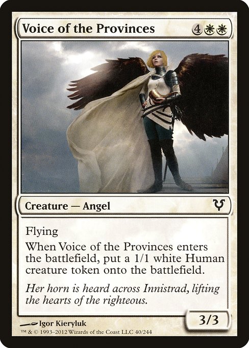 Voice of the Provinces - Avacyn Restored Common Card