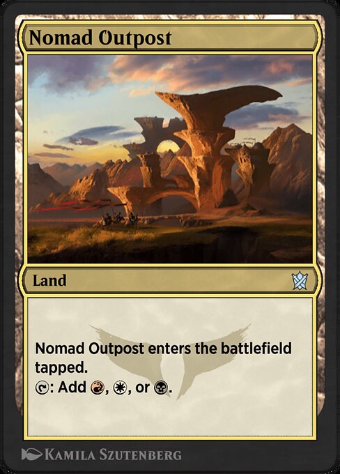 Nomad Outpost - Khans of Tarkir Uncommon Card