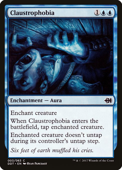 Claustrophobia - Duel Decks: Merfolk vs. Goblins Common Card