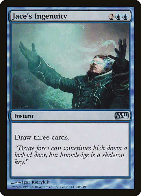 Jace's Ingenuity - Magic 2011 Uncommon Card