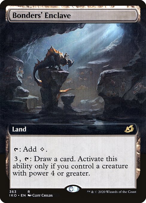 Bonders' Enclave - Ikoria: Lair of Behemoths Rare Card