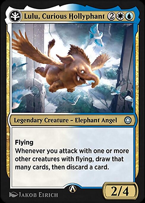 Lulu, Curious Hollyphant - Alchemy Horizons: Baldur's Gate Uncommon Card