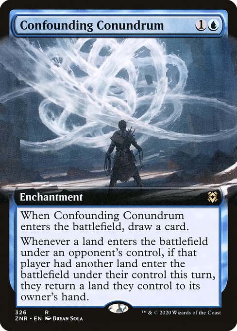 Confounding Conundrum - Zendikar Rising Rare Card