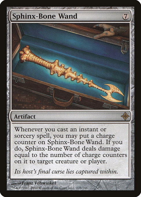 Sphinx-Bone Wand - Rise of the Eldrazi Rare Card