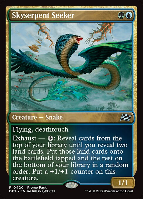 Skyserpent Seeker - Aetherdrift Uncommon Card