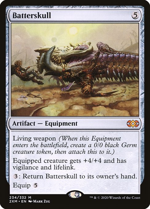 Batterskull - Double Masters Mythic Card