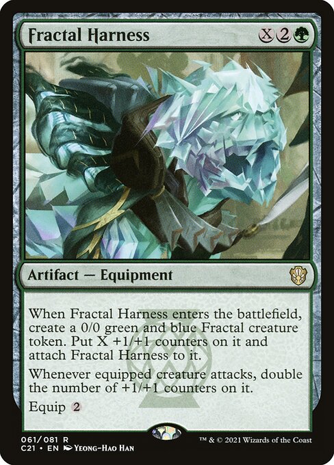 Fractal Harness - Commander 2021 Rare Card