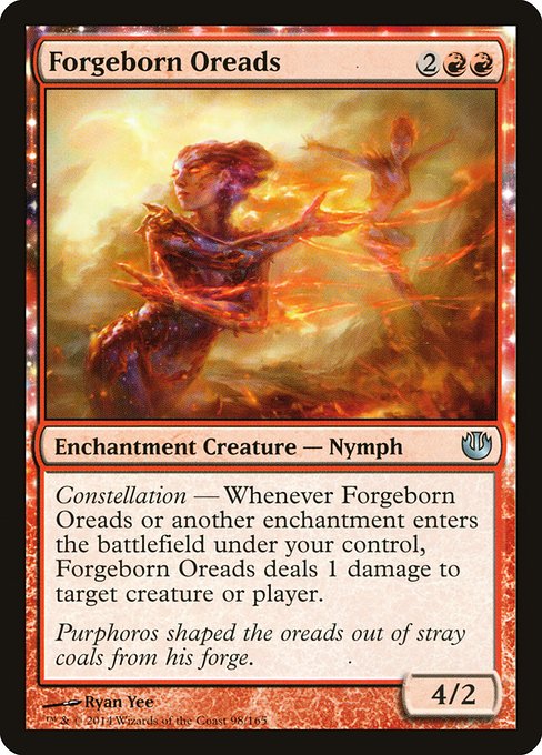 Forgeborn Oreads - Journey into Nyx Uncommon Card