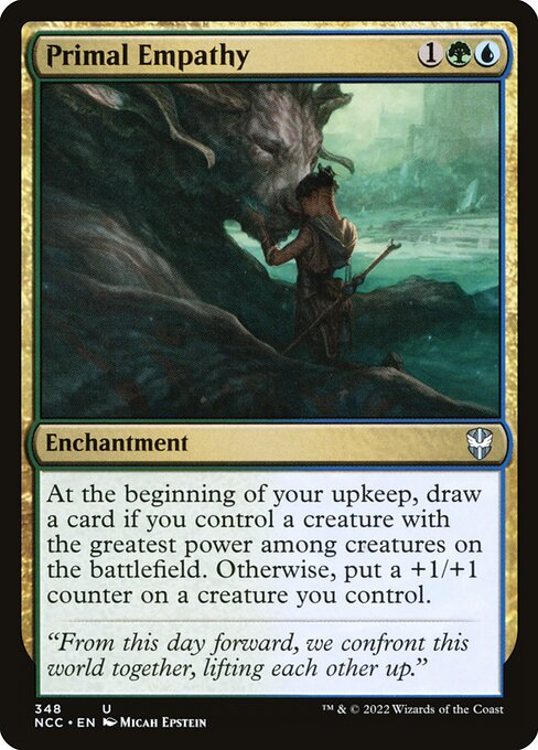 Primal Empathy - New Capenna Commander Uncommon Card