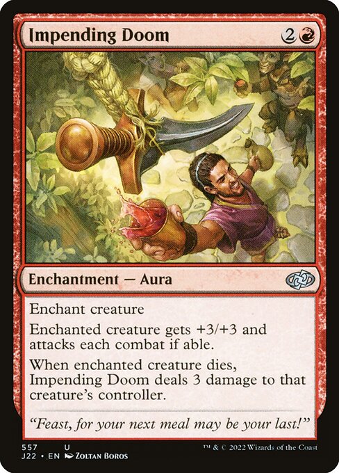 Impending Doom - Jumpstart 2022 Uncommon Card