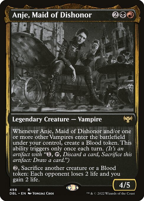 Anje, Maid of Dishonor - Innistrad: Double Feature Rare Card