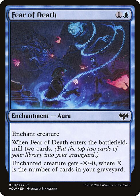 Fear of Death - Innistrad: Crimson Vow Common Card