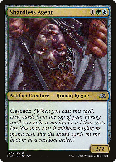Shardless Agent - Planechase Anthology Uncommon Card