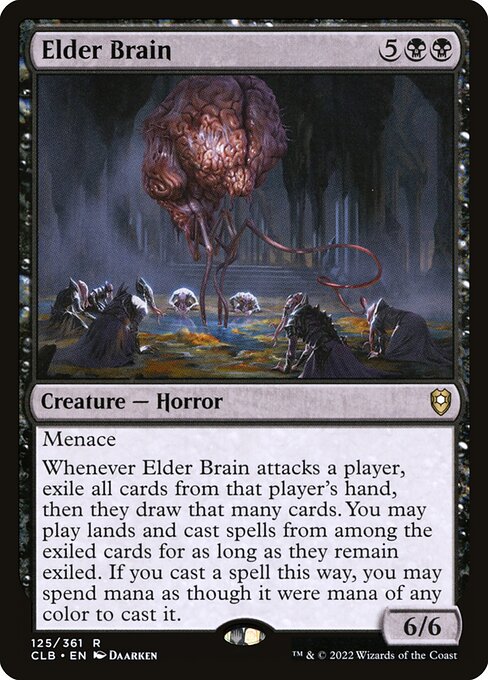 Elder Brain - Commander Legends: Battle for Baldur's Gate Rare Card