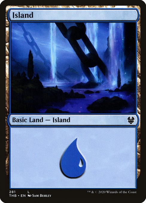 Island - Theros Beyond Death Common Card