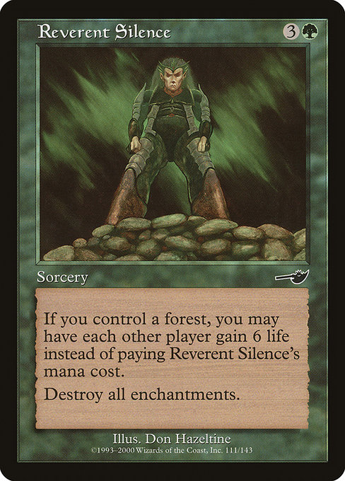 Reverent Silence - Nemesis Common Card