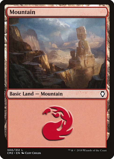 Mountain - Commander Anthology Volume II Common Card