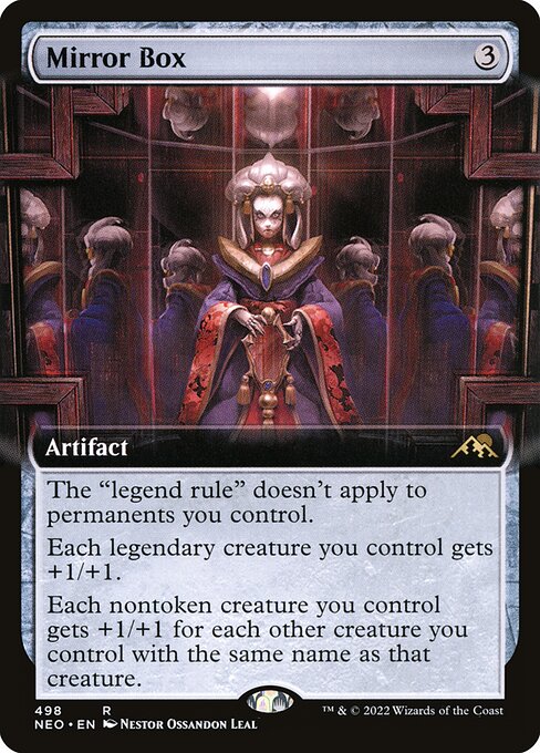 Mirror Box - Kamigawa: Neon Dynasty Rare Card